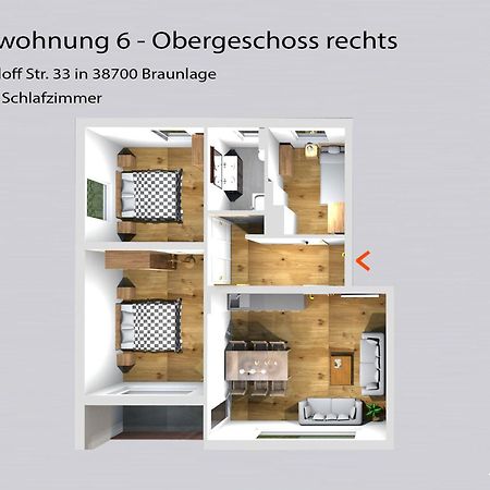 Auszeit Im Harz Haus 3 Wohnung 6 Braunlage Exteriör bild